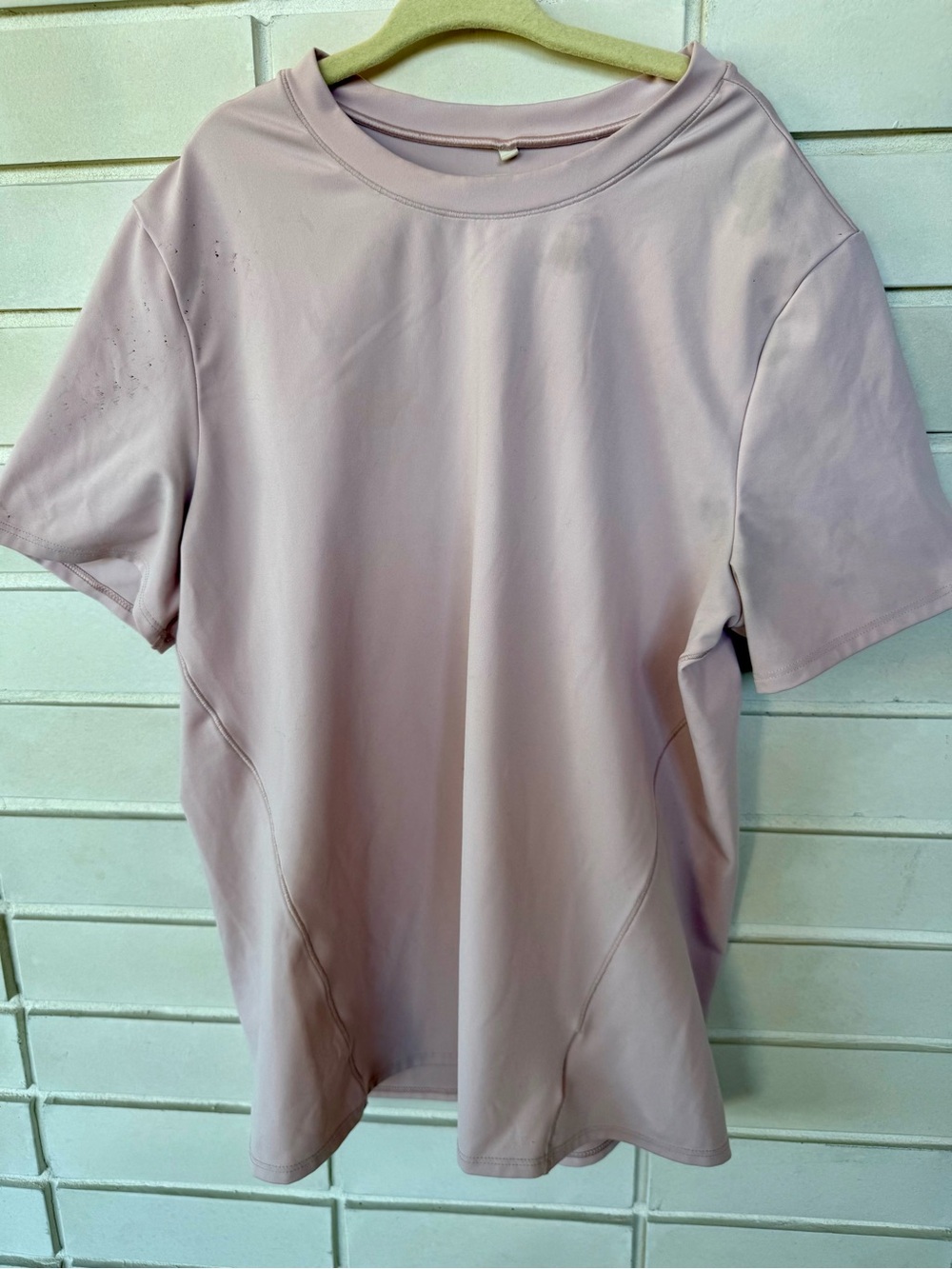 H&M Move * DryMove Athletic Tee * Blush Pink * Size M